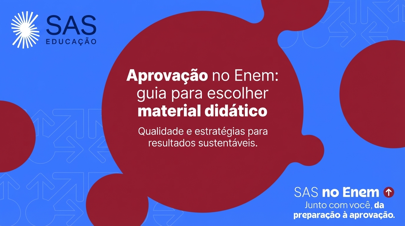 Aprovação no Enem: guia para escolher material didático