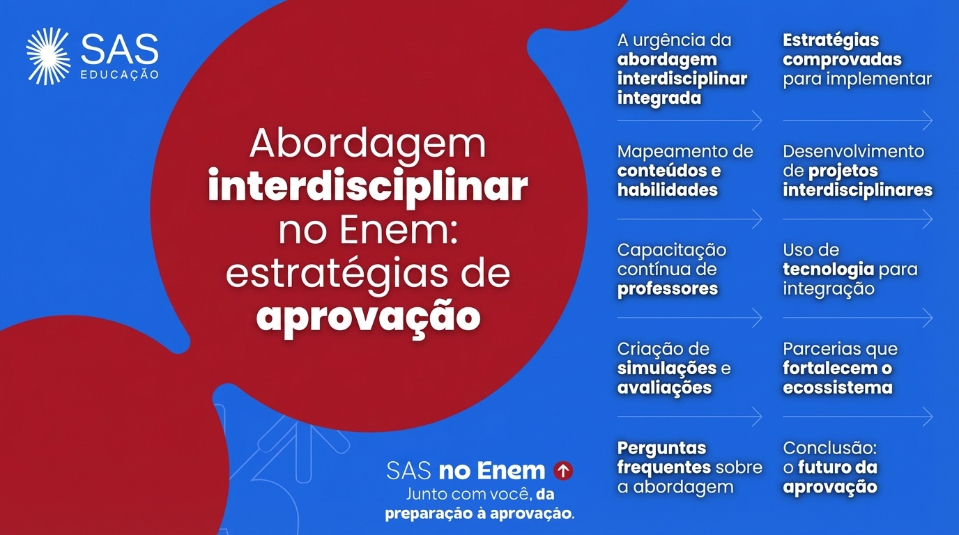 Abordagem interdisciplinar no Enem: estratégias de aprovação